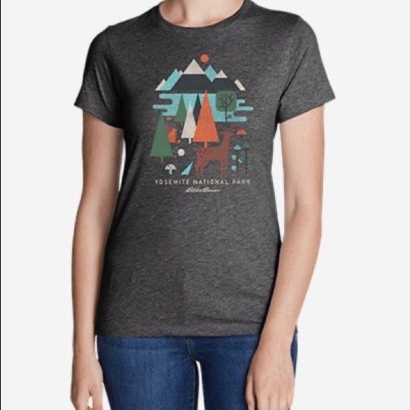 Eddie Bauer Yosemite National Park T-Shirt, Small - Picture 1 of 5